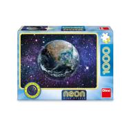 Dino Puzzle Planéta Zem neon 1000 - cena, porovnanie