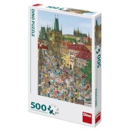 Dino Puzzle Mostecká veža 500 - cena, porovnanie