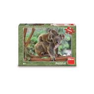 Dino Puzzle Koala s mláďatkom XL 300 - cena, porovnanie