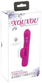 XouXou Thrusting Rabbit Vibrator