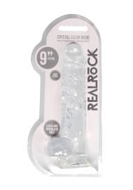 Realrock Realistic Dildo With Balls 9"