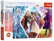 Trefl Puzzle Frozen II 200 - cena, porovnanie
