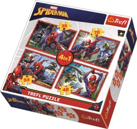 Trefl Puzzle Spiderman 4v1
