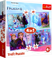 Trefl Puzzle Frozen 2, 4v1