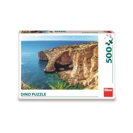 Dino Puzzle Pláž na Malte 500