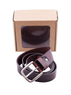 Lee BELT DARK BROWN - cena, porovnanie