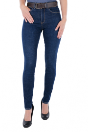 Wrangler Jeans HIGH RISE SKINNY NIGHT BLUE