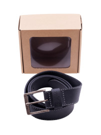 Wrangler BLACK BASIC STITCHED BELT