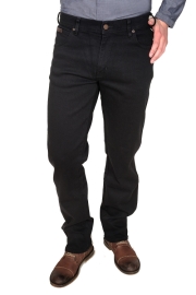 Wrangler Jeans TEXAS STRETCH BLACK OVERDYE