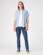 Wrangler Jeans TEXAS SLIM STONEWASH - cena, porovnanie