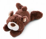 Nici Plyš Medveď hnedý ležiaci, 20 cm (eco-green) - cena, porovnanie