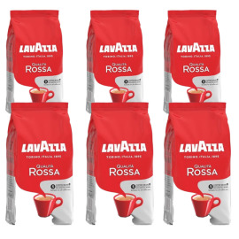 Lavazza 6kg balíček Qualita Rossa zrnková káva