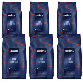 Lavazza 6kg balíček Gran Espresso zrnková káva