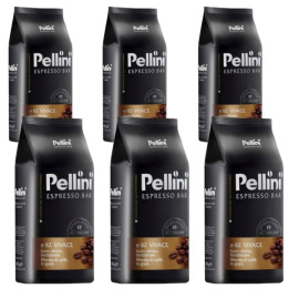 Pellini 6kg balíček Vivace zrnková káva