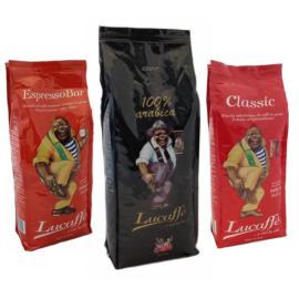 Lucaffé 3kg balíček Classic, Espresso Bar, Mr. Exclusive 100% Arabica