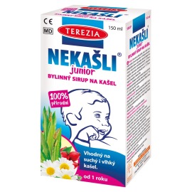 Terezia Company NEKAŠLI Junior 100 % prírodný bylinný sirup 150ml