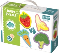 Trefl Puzzle Baby Zelenina a ovocie - cena, porovnanie