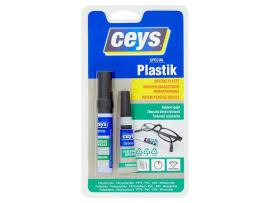 Ceys Lepidlo SPECIAL PLASTIK, na obtiažne plasty 3g + 4ml