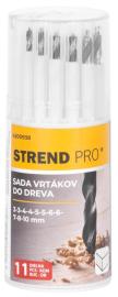 Strend Pro Sada vrtákov do betónu, valcová stopka, 13,3x5,4x5,4 cm, bal. 11 ks