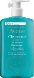 Avene Cleanance Čistiaci gél na citlivú pleť so sklonom k akné 400ml