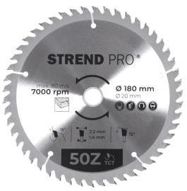 Strend Pro Kotúč TCT 180x2.2x20/16 mm 50T, na drevo