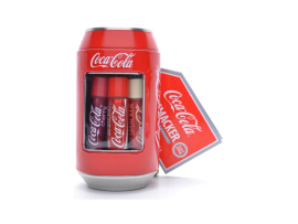 Lip Smacker Coca-Cola klasická plechovka mix 6x4g