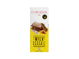 Cornellis Belgická čokoláda Milk Seasalt Caramel 100g