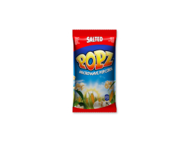 Popz Popcorn do mikrovlnnej rúry - slaný 100g