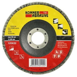 Koner Kotúč D22 115x22 mm, A040, AluOxide, vejarový, lamelový