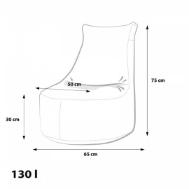 Ecopuf SEAT S modern polyester