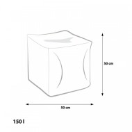 Ecopuf Taburetka CUBE - L ekokoža - cena, porovnanie