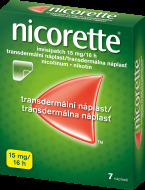 Mcneil Manufacturing Nicorette Invisipatch 15mg/16h 7ks - cena, porovnanie
