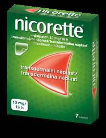 Mcneil Manufacturing Nicorette Invisipatch 10mg/16h 7ks