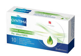 Herb Pharma Fytofontana Gyntima Vaginálne čapíky Probiotica Forte 10ks