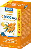 Vitar Revital Premium Vitamin C 1000mg + Rakytník 120tbl - cena, porovnanie