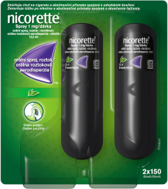 Mcneil Manufacturing Nicorette Spray 1mg/dávka 2x13.2ml