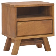 vidaXL Nočný stolík 40x30x45 cm masívne tíkové drevo - cena, porovnanie