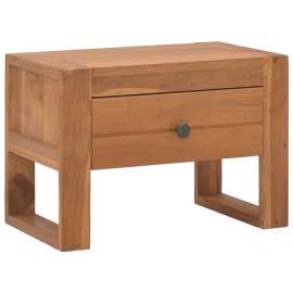 vidaXL Nočný stolík 50x30x35 cm masívne tíkové drevo