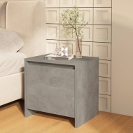 vidaXL Nočný stolík betónovosivý 45x34x44,5 cm drevotrieska - cena, porovnanie
