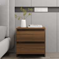 vidaXL Nočný stolík hnedý dub 45x34,5x44,5 cm drevotrieska - cena, porovnanie