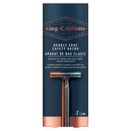 Gillette KING C. GILLETTE Double Edge + hlavice 5 ks - cena, porovnanie