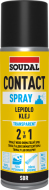 Soudal Contact sprej lepidlo 2v1 300ml - cena, porovnanie