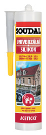 Soudal Univerzálny silikón hnedý 280ml