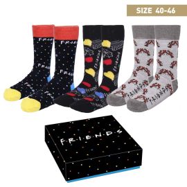 Cerda Ponožky Friends v krabičke 3 kusy