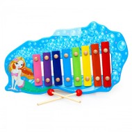 DR KZ0687 Farebný detský xylofón - Morská víla - cena, porovnanie