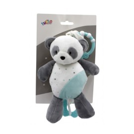 DR 891177 Plyšová hračka s uspávankou - Panda - Tulilo 24 cm Zelená