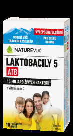 Swiss Natural NatureVia Laktobacily 5 ATB 10tbl