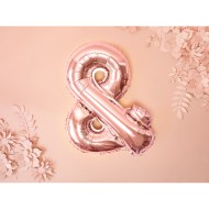 Party Deco Fóliový balón - ružovo-zlatý - písmeno, 35 cm & - cena, porovnanie