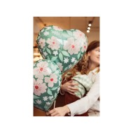 Party Deco Fóliový balón - Kvetinové srdce - 45 cm - cena, porovnanie