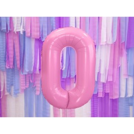 Party Deco Fóliový balón - Číslo, ružový 86cm 0